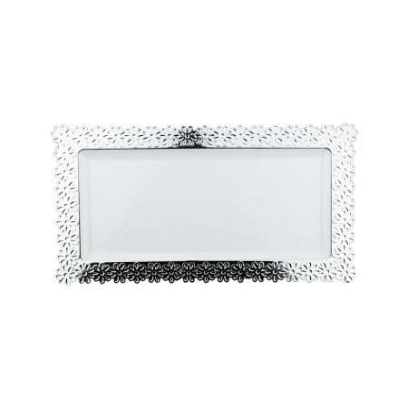 360mm x 157mm Heavy Duty Serving Platter With Silver Rim