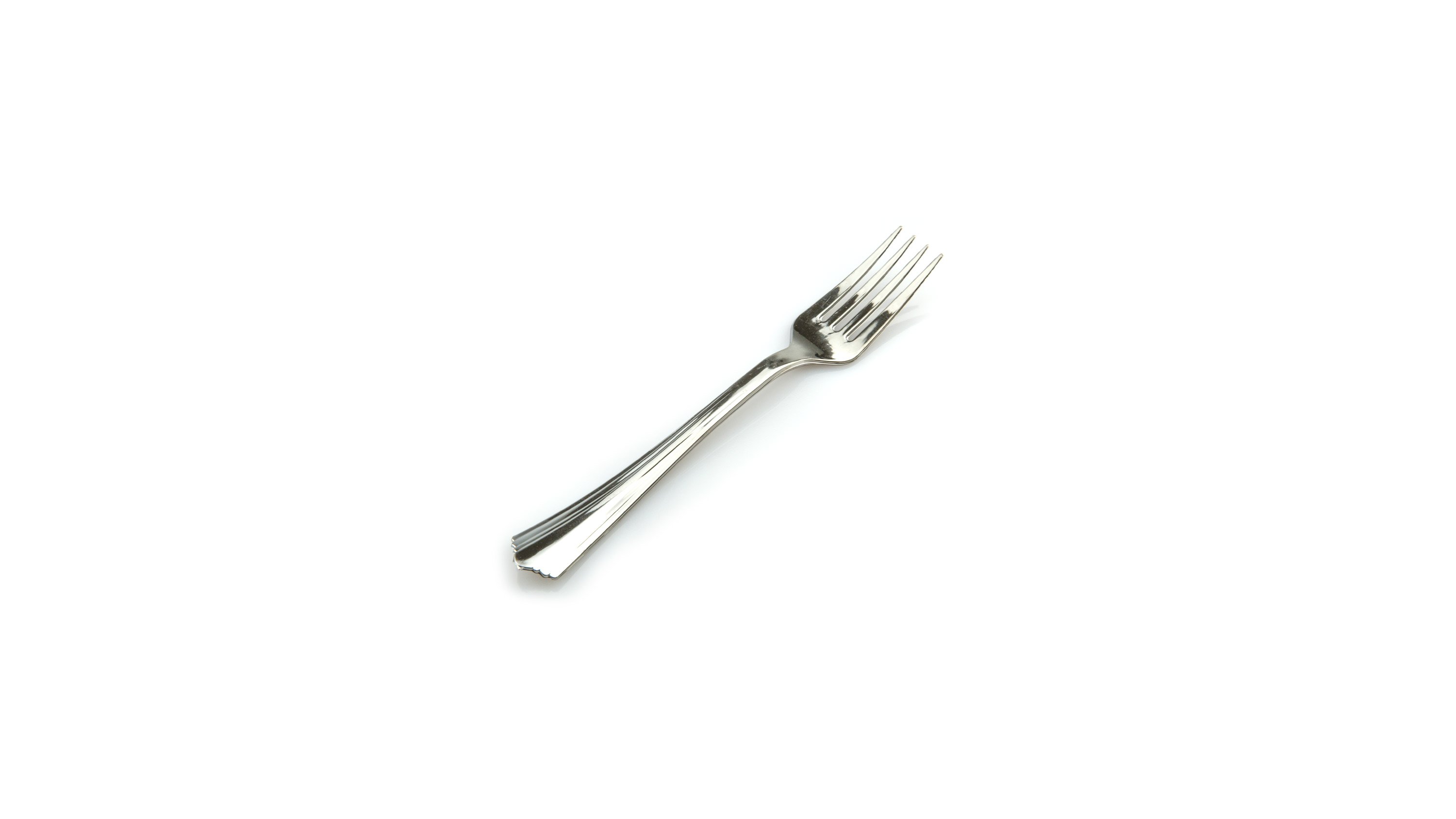 Stainless Steel Heavy Duty Fork Silver