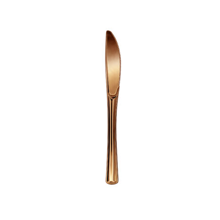 Stainless Steel Heavy Duty Knife Rose Gold