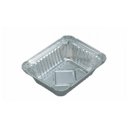 124mm x 100mm x 40mm Foil Tray with Paper Lids