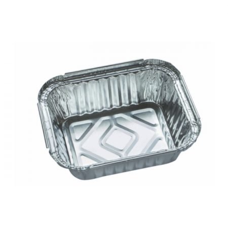 149mm x 120mm x 48mm Foil Tray with Paper Lids