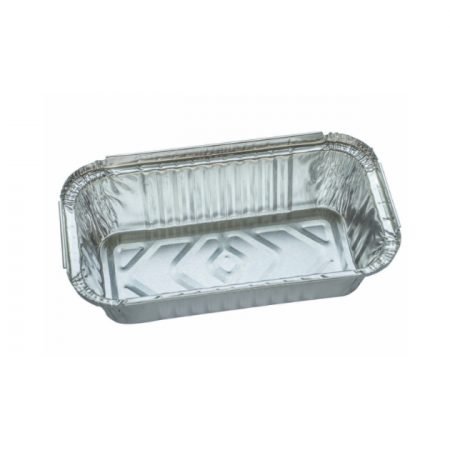 200mm x 110mm x 50mm Foil Tray with Paper Lids