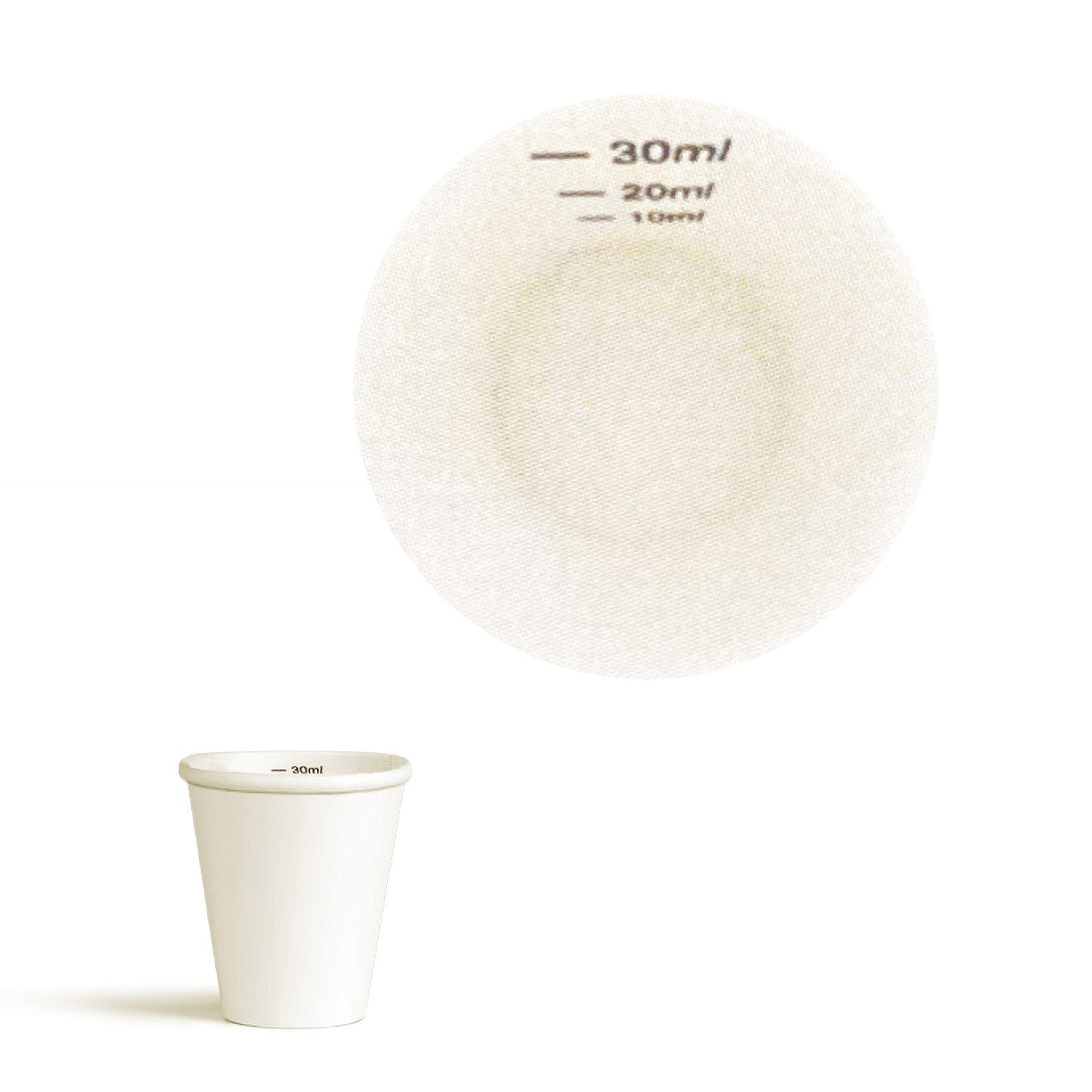 FSC PLA Paper Medicine Cup Pk100