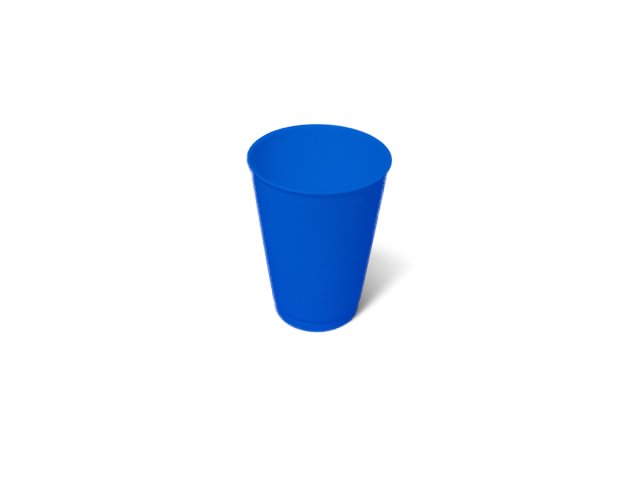 380ml Reusable Tumbler Blue Pk10