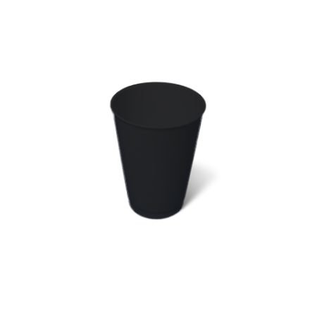 380ml Reusable Tumbler Black Pk10