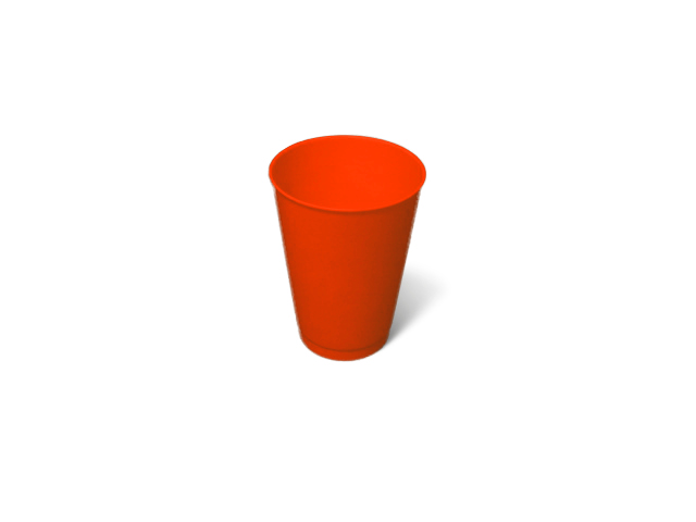 Reusable Tumbler 300ml Pk10 Red