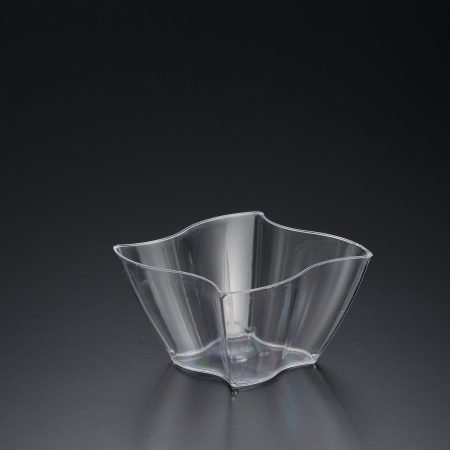 72mm x 72mm x 48mm Mini Dish Wave Bowl