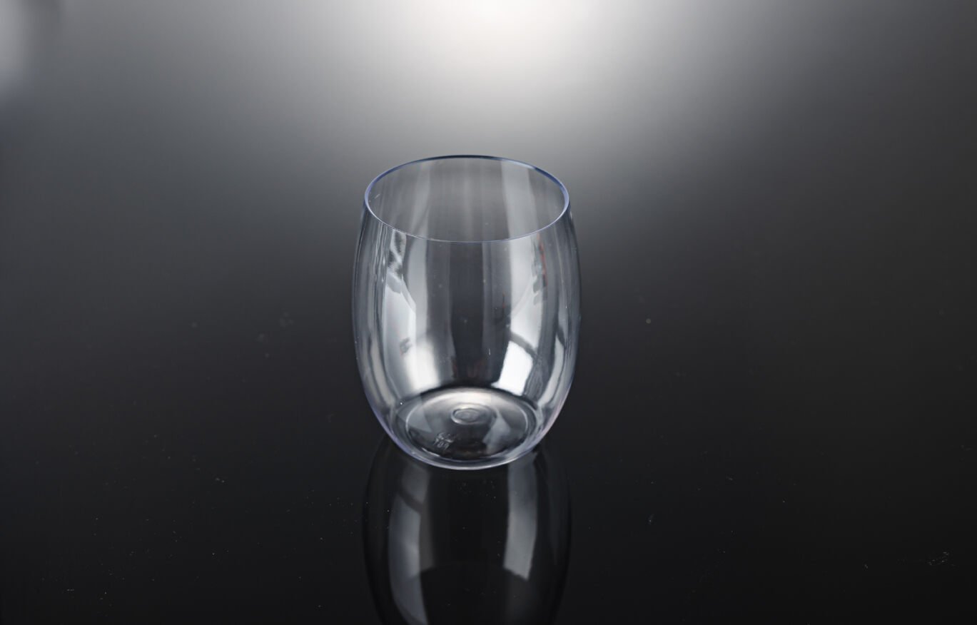 350mL Stemless Wine Glass Clear