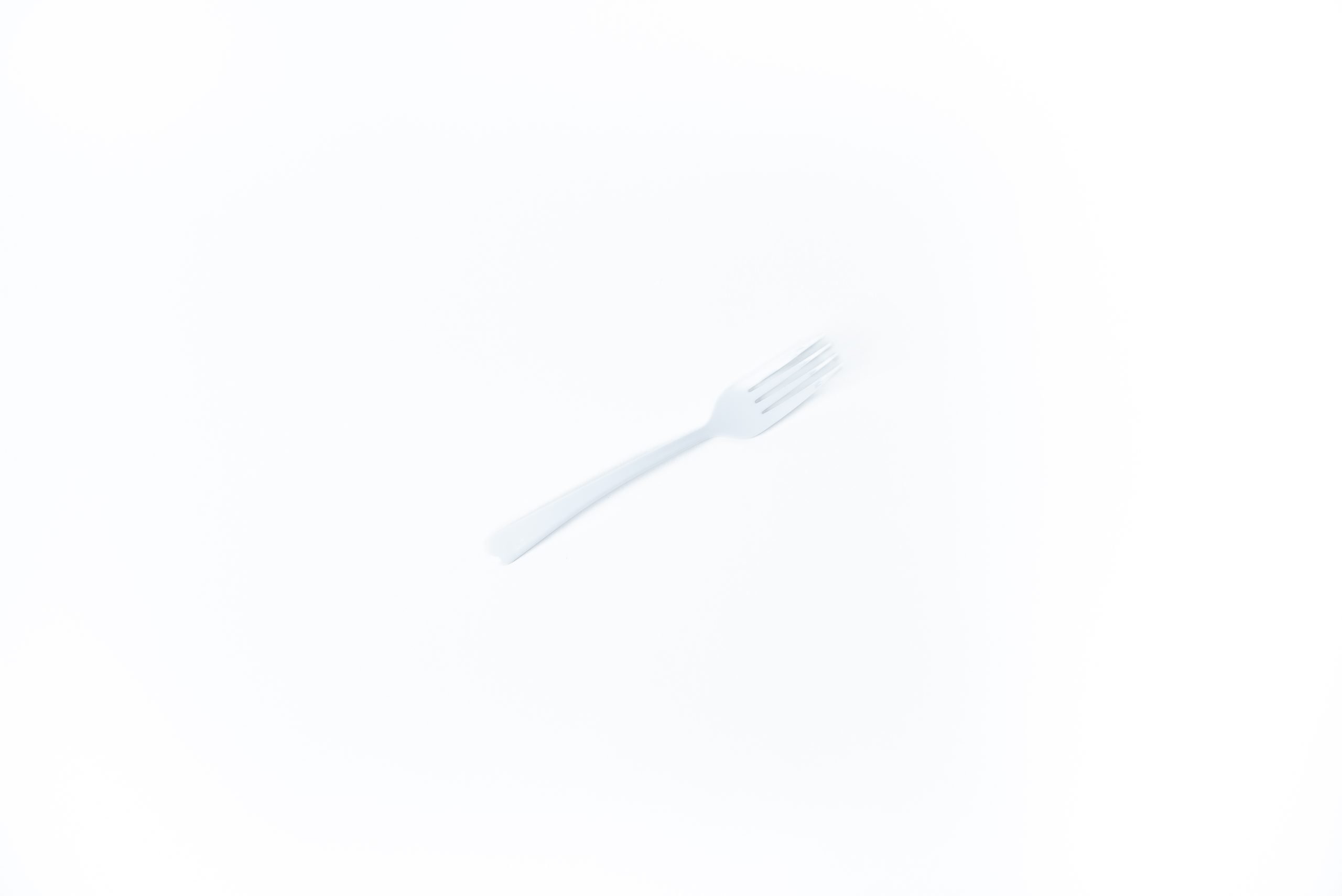 Flared Premium Fork White