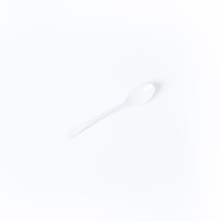 Flared Premium Spoon White