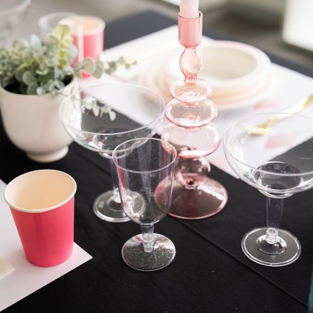 Cocktail Glasses And Ice Cream Cups