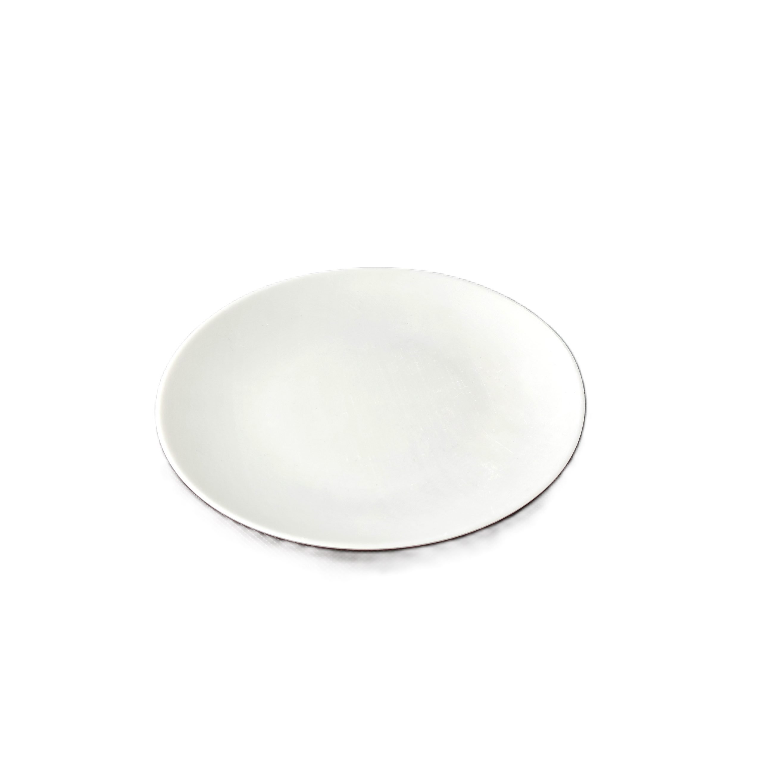175mm Deluxe Reusable Snack Plate White Pk10