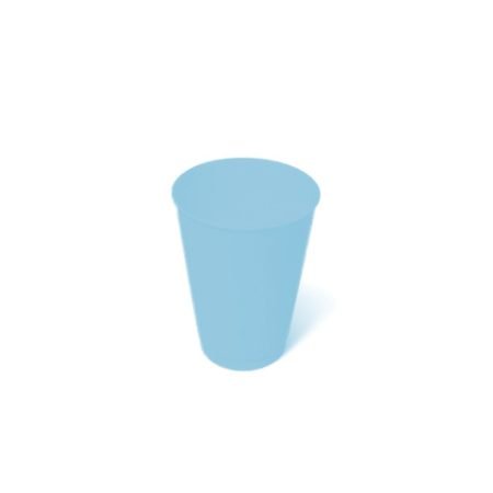380ml Reusable Tumbler Pastel Blue Pk10