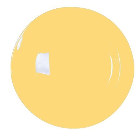 230mm Reusable Dinner Plate Pastel Yellow Pk10