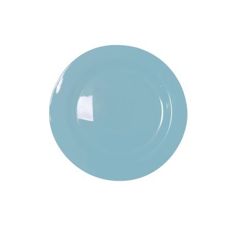 180mm Reusable Snack Plate Turquoise Pk10