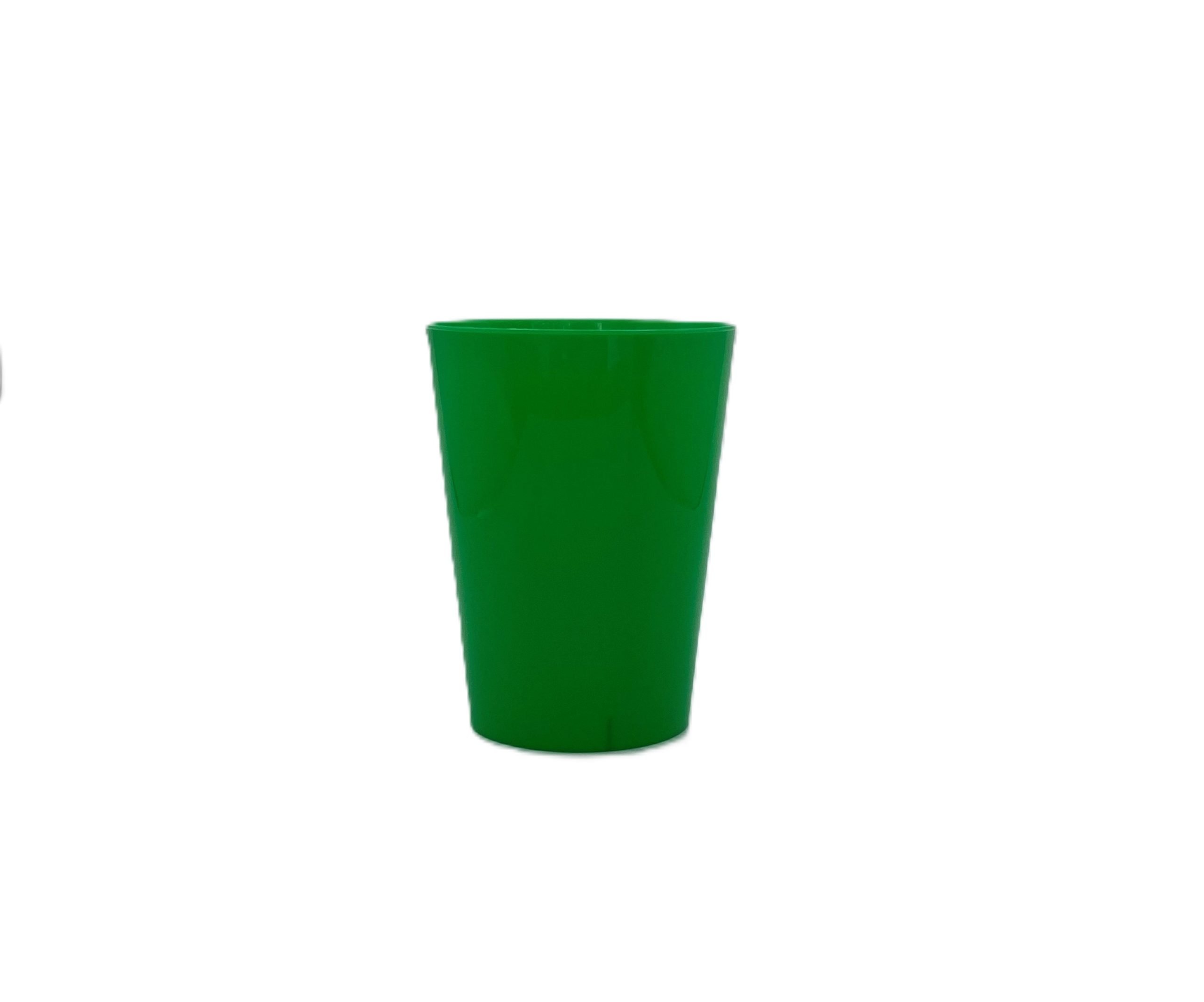 380ml Reusable Tumbler Green Pk10