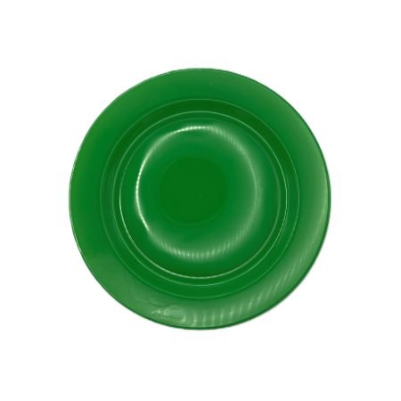 230mm Reusable Dinner Plate Green Pk10