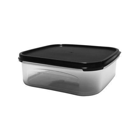 1.2L Dry Food Container w/Black Lid Pk1
