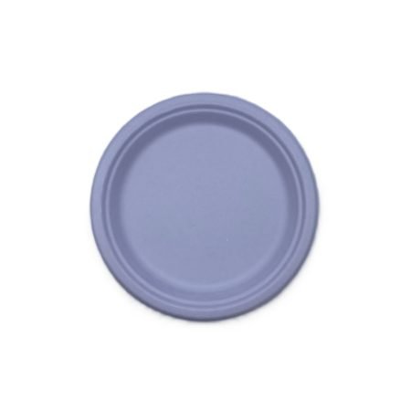180mm Sugar Cane Plate Pastel Purple Pk25