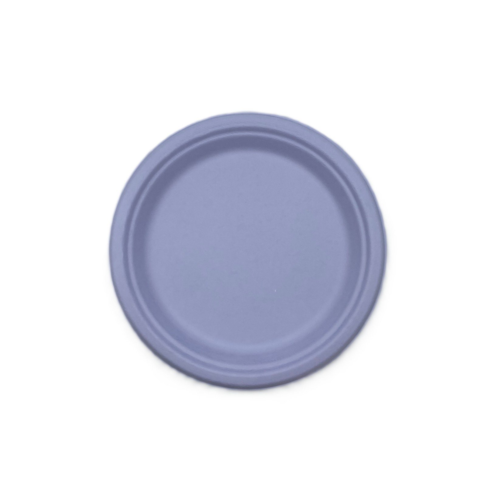 180mm Sugar Cane Plate Pastel Purple Pk25