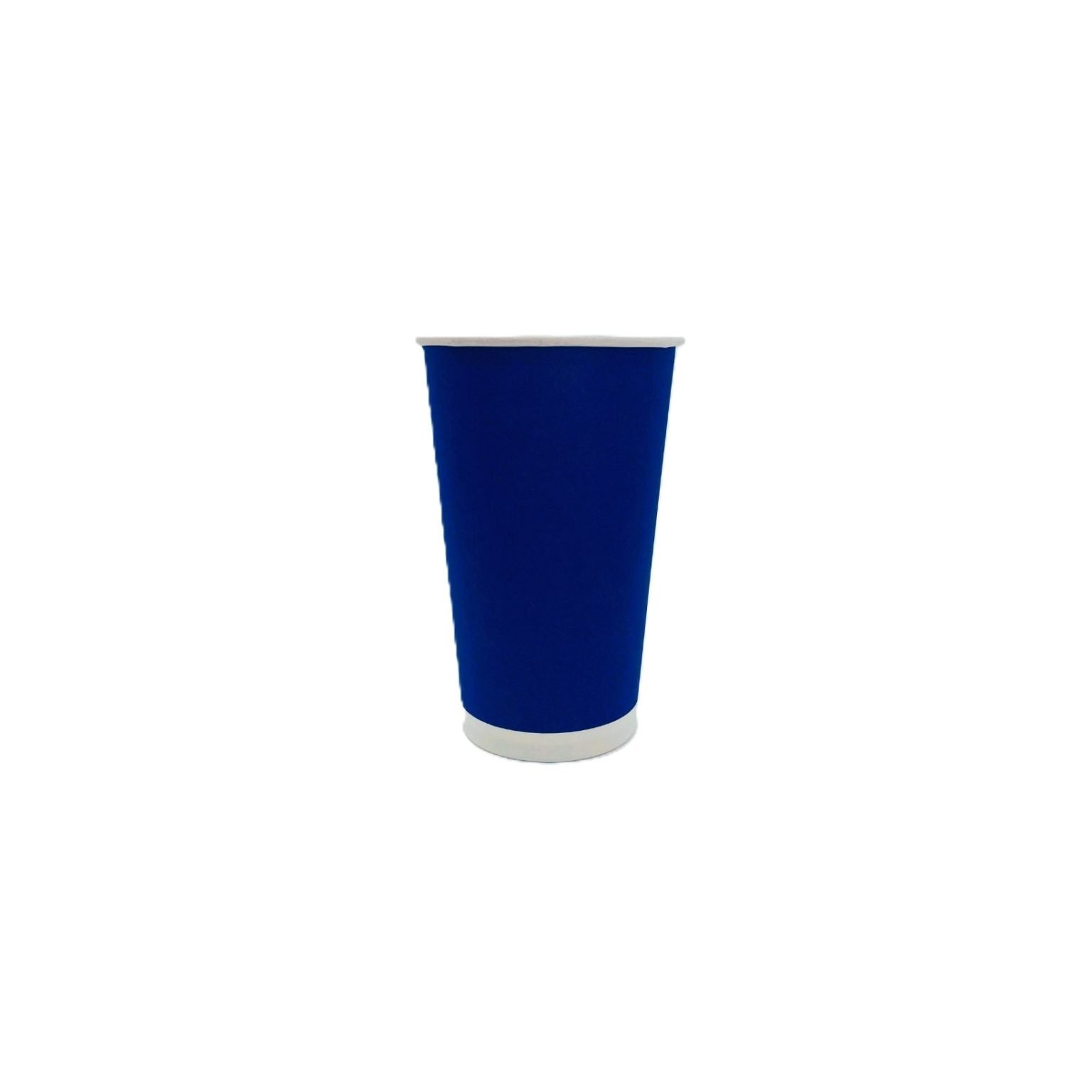 450mL FSC Aqueous Blue Paper Cup Pk12 - Partyware Pty Ltd