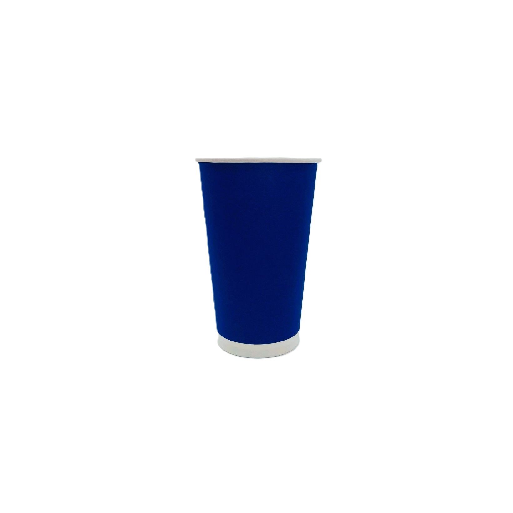 450mL FSC PLA Blue Single Wall Paper Cup Pk15