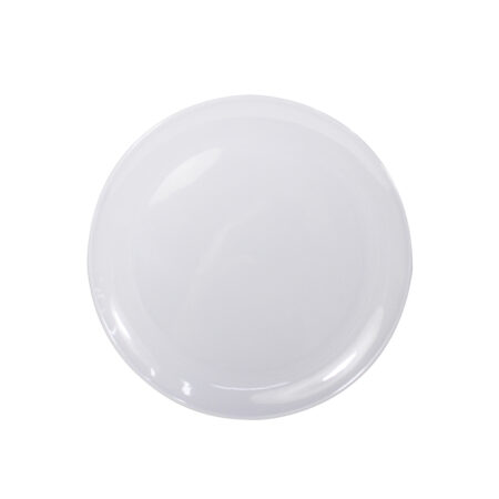 250mm White Melamine Dinner Plate Pk1