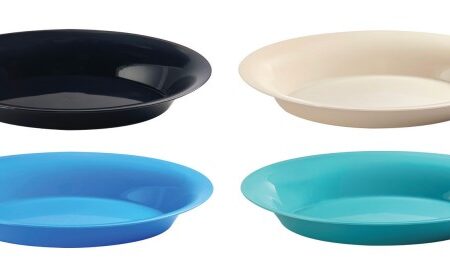 400mm x 275mm Coloured Deep Oval Tray Pk1