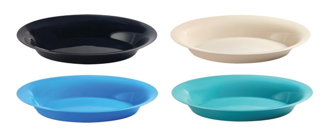 400mm x 275mm Coloured Deep Oval Tray Pk1