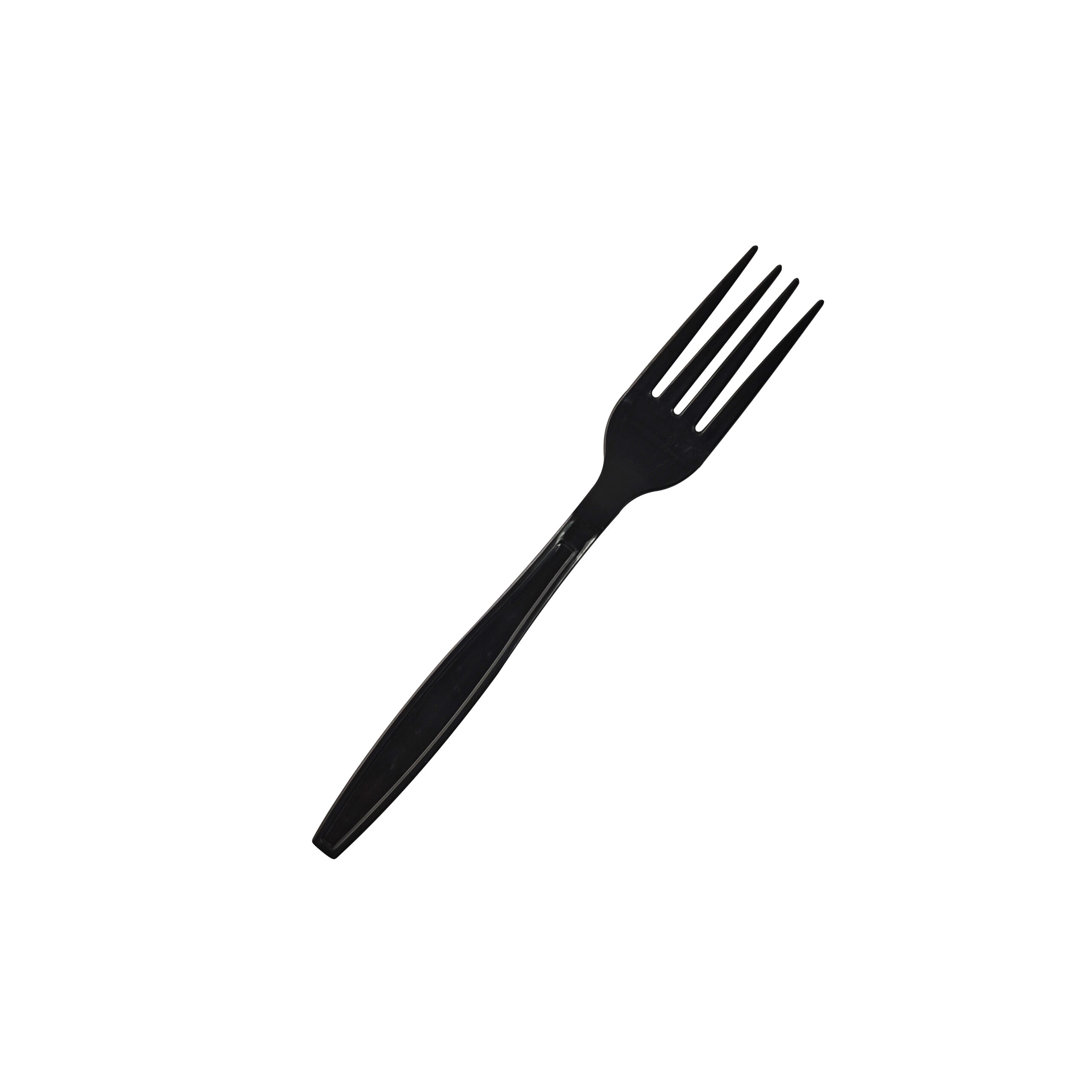 Reusable Heavy Duty Fork Black Pk20