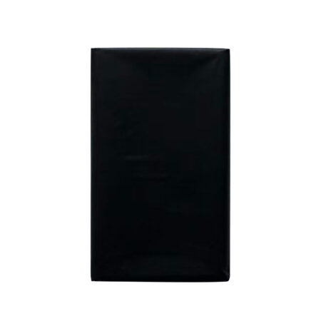 1370mm x 2740mm Plastic Table Cover Black Pk1