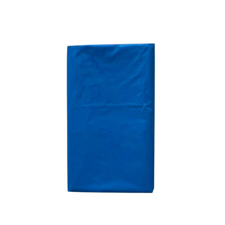 1370mm x 2740mm Plastic Table Cover Blue Pk1