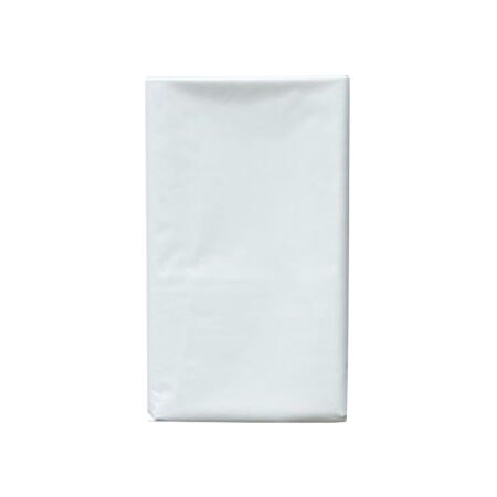 1370mm x 2740mm Plastic Table Cover White Pk1