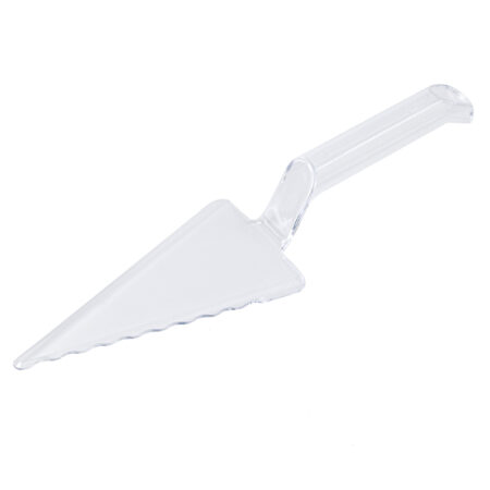 275mm Clear Cake Server Pk2