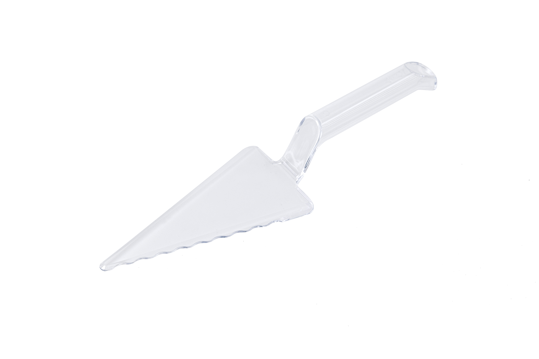 275mm Clear Cake Server Pk2