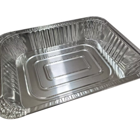 320mm x 250mm x 60mm Rectangular Foil Tray Pk3