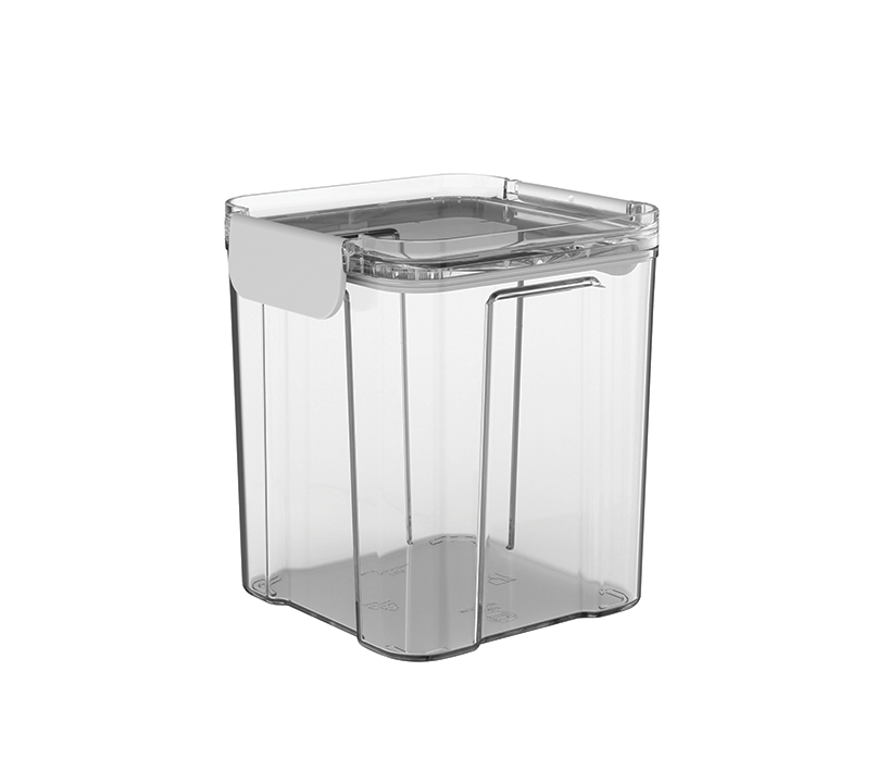 Image of 920mL Square Modular Canister Pk1 on white background