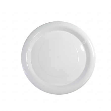 180mm Reusable Heavy Duty Plate White Pk25