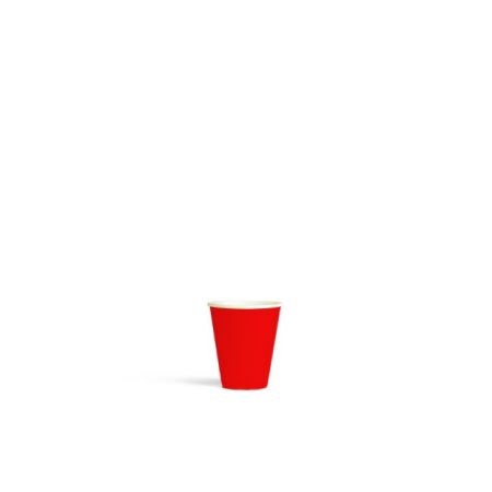 30mL FSC Aqueous Red Paper Cup Pk30
