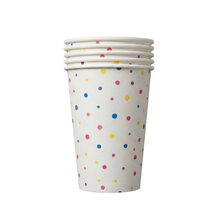 200mL Printed Paper Cups Pk10