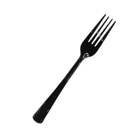 Reusable Flared Fork Black Pk20