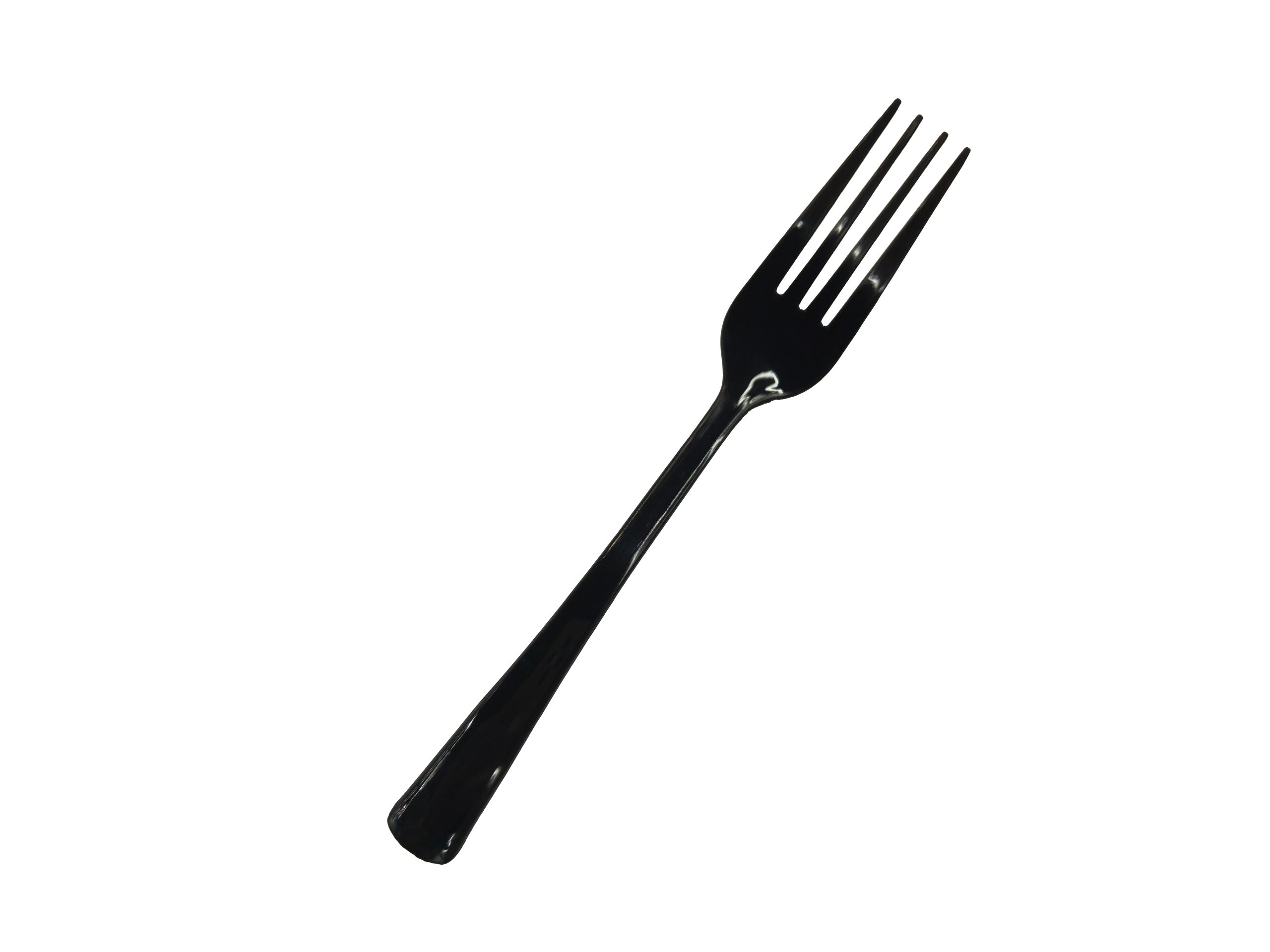 Reusable Flared Fork Black Pk20