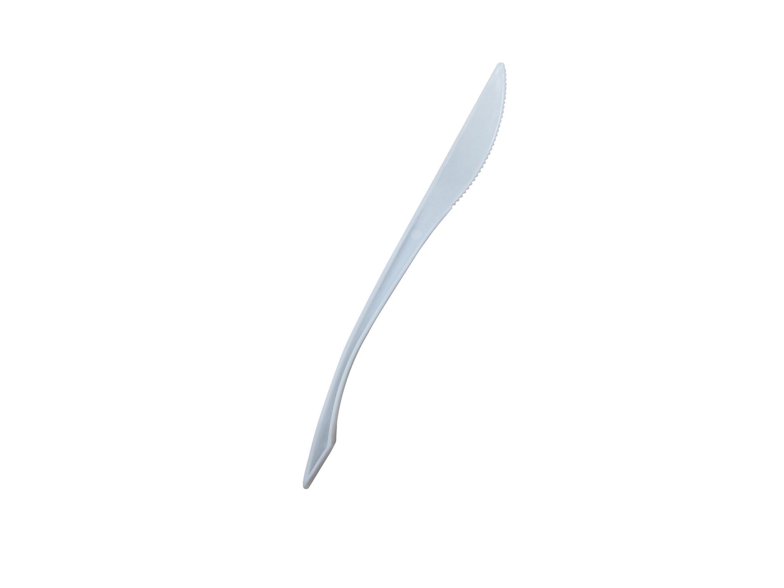 Reusable Flared Knife White Pk50