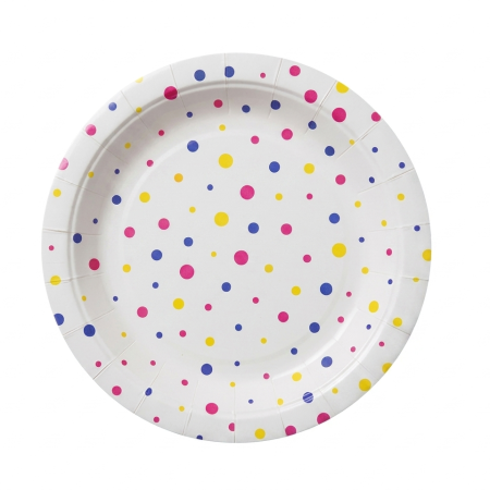 Drakes Printed Paper Plate 23cm Pk10