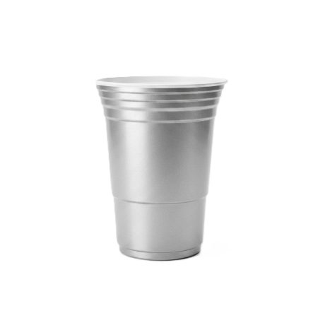 450mL American Cup Silver Pk50