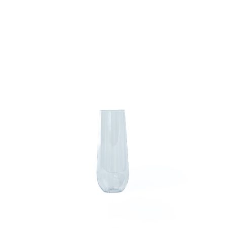 250mL Stemless Champagne Glass Clear Pk1
